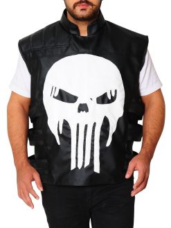Frank Castle Skelton Vest