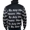 Goku Black Puffer Drip Jacket Dragon Ball Z