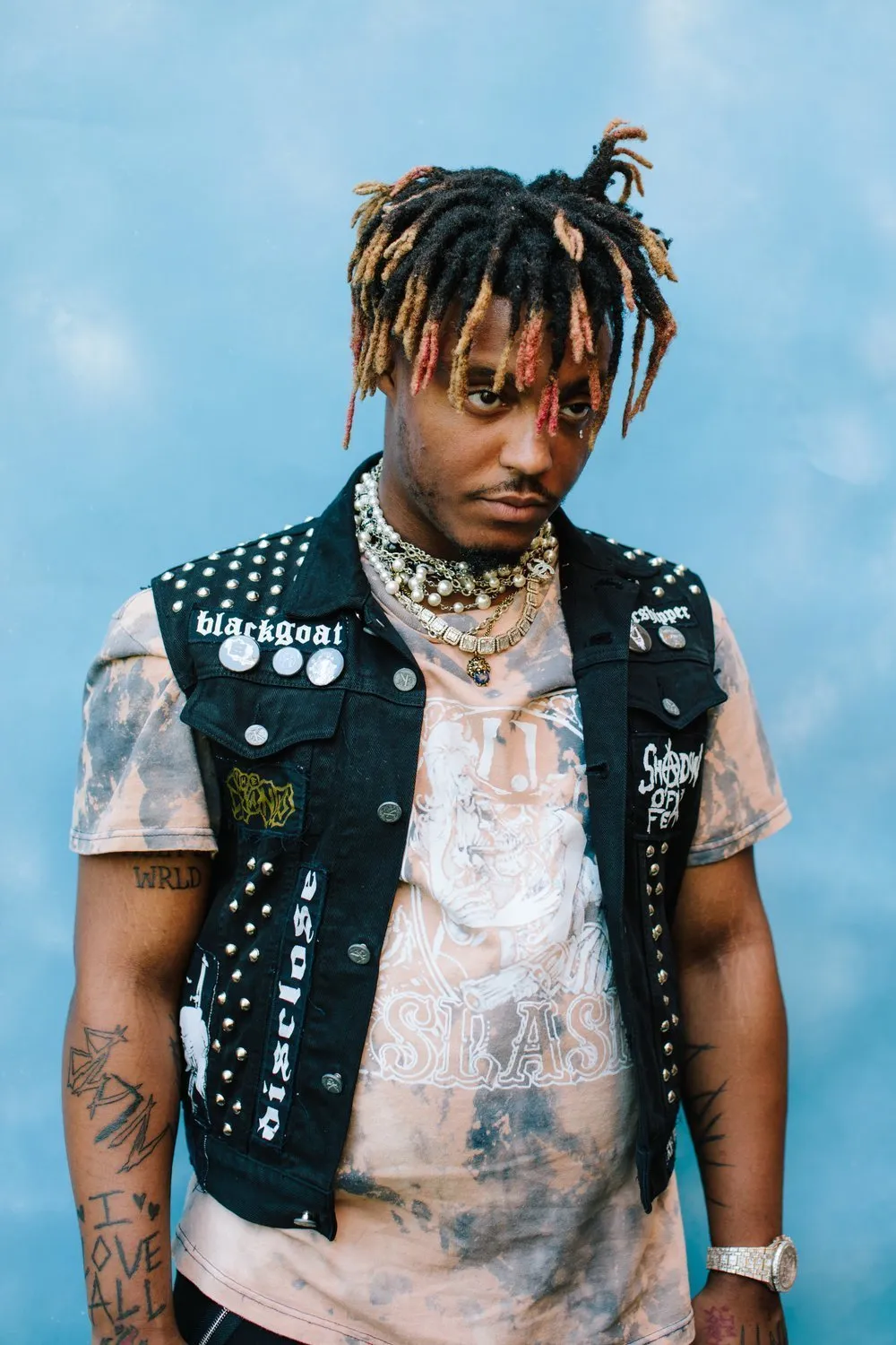 Juice Wrld Black And White Shirt at Harvey Thomas blog