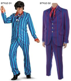 Austin Power Pinstripe Suit