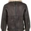 Video Game RE4 Remake Leon Kennedy Classic B-3 Sheepskin Leather Jacket