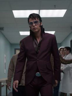 TV-Series Elvis 2022 Austin Butler Maroon Blazer