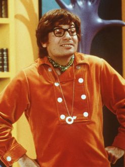 Austin Powers Orange Velvet Shirt