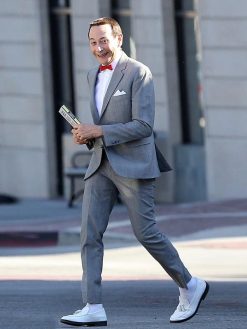 Pee Wee Herman Grey Plaid Suit