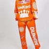 Dunkings Orange Tracksuit