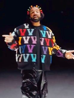 Drake 8AM In Charlotte Black Jacket