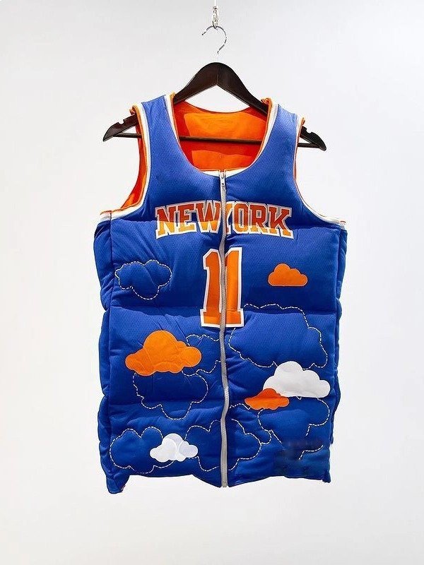 New York Jalen Brunson Multi-Color Vest New York Jalen Brunson Multi-Color Vest