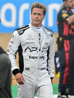 Apex Grand Prix Brad Pitt F1 White Racing Suit