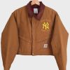 Vintage NY Yankees Crop Jacket