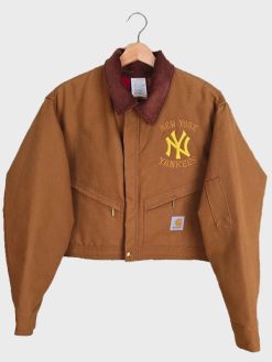 Vintage NY Yankees Crop Jacket