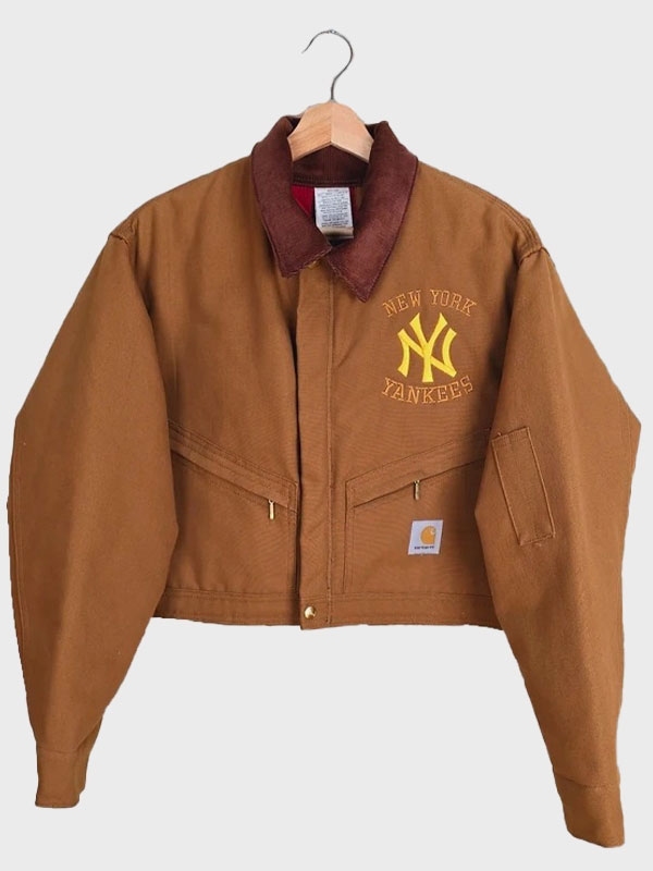 Vintage NY Yankees Crop Jacket - Hit Jacket