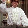 Austin Powers White Ruffle Shirt