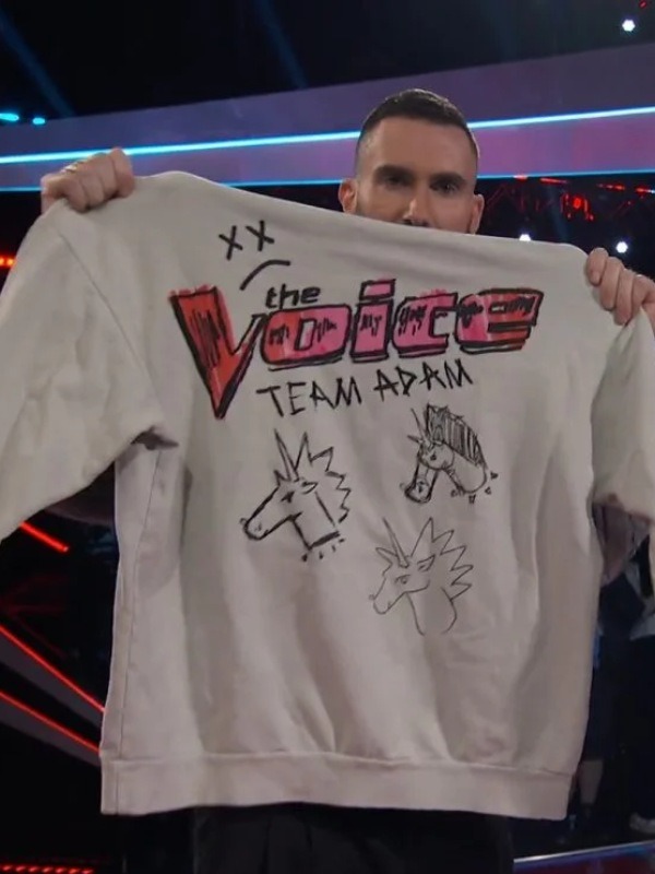 The Voice S27 Team Adam Hoodie The Voice S27 Team Adam Hoodie