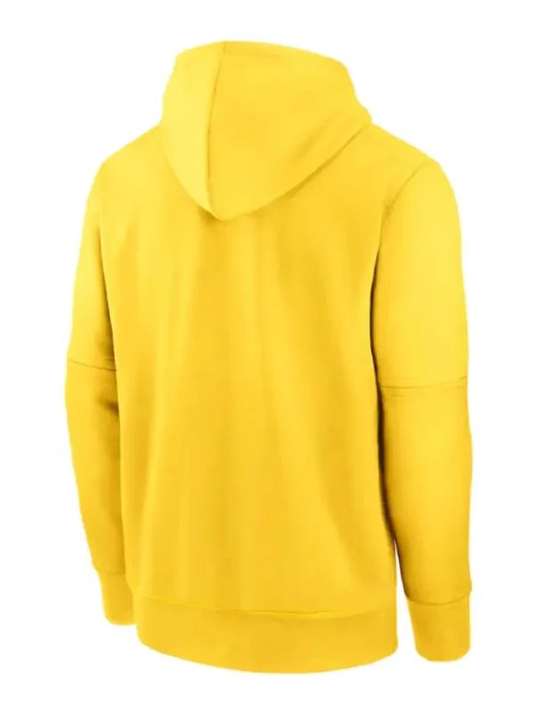 Boston Red Sox 2025 City Connect Authentic Yellow Therma Pullover Hoodie Boston Red Sox 2025 City Connect Authentic Green Therma Pullover Hoodie