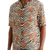 The Today Show 2025 Jason Momoa Floral Zebra Print Shirt - Multicolor