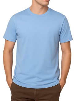 Pullover Sky Blue T-Shirt