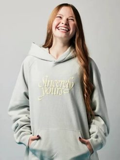 Recreation – Sincerely Yours The Holiday Star Salish Unisex Grey Hoodie