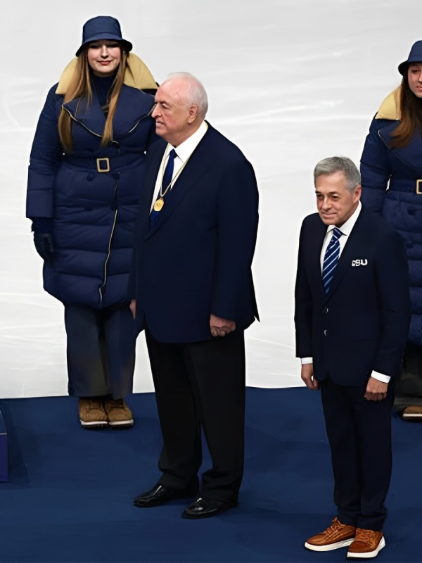 Milano Cortina 2026 Winter Olympics Victory Ceremony Puffer Coat