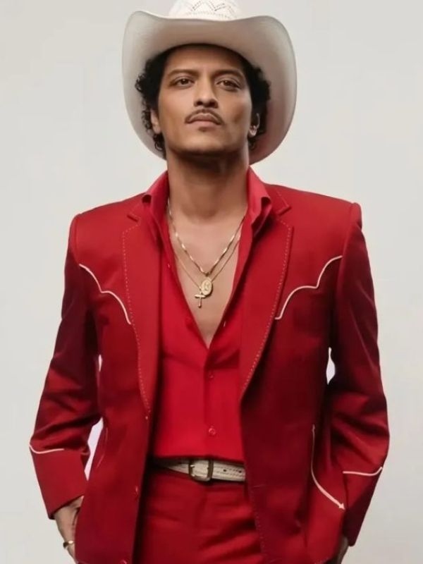 The Romantic Album Official Music Video Risk It All Bruno Mars Red Country Western Suit The Romantic Album Official Music Video Risk It All Bruno Mars Red Country Western Blazer Suit