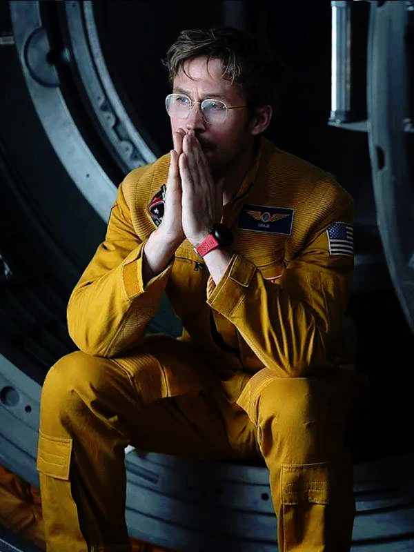 Movie Project Hail Mary 2026 Ryan Gosling Yellow Jumpsuit - Unisex Movie Project Hail Mary 2026 Ryan Gosling Zip-Up Yellow Jumpsuit - Unisex
