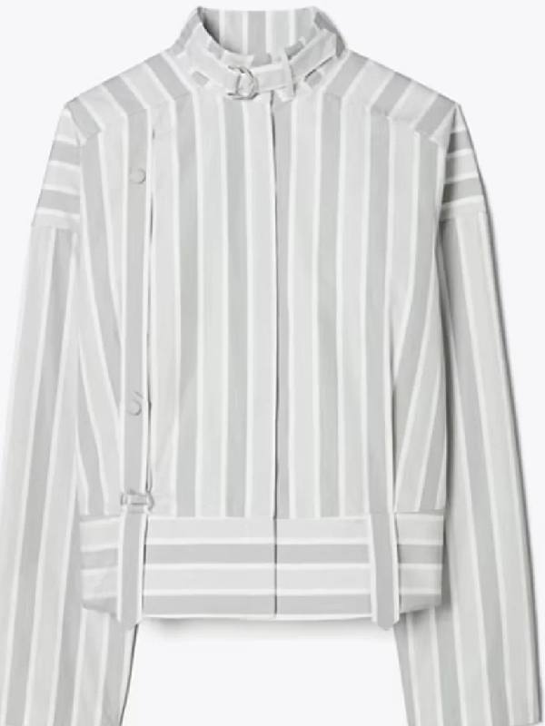 Sebree Outfit Summer House S10 Levi Sebree Striped Shirt - Hit Jacket