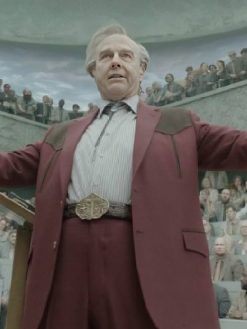 Movie Digger 2026 Tom Cruise Blazer - Burgundy