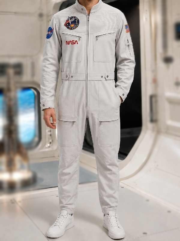 Project Hail Mary 2026 Ryland Grace Mission Space White Jumpsuit Ryan Gosling Movie Project Hail Mary Ryland Grace White Jumpsuit