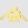 Salish Matter 2026 Sincerely Yours The Anniversary Signature Puff Print Graphics, Front Lettering & Sleeve Patch Light Yellow Pullover Hoodie