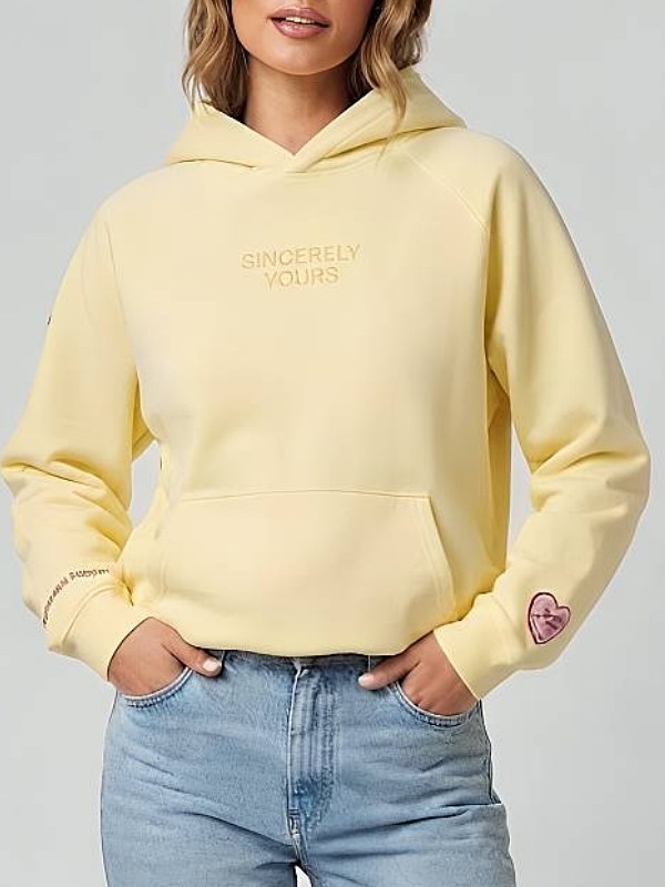 Sincerely Yours The Anniversary Yellow Hoodie Sincerely Yours The Anniversary Hoodie